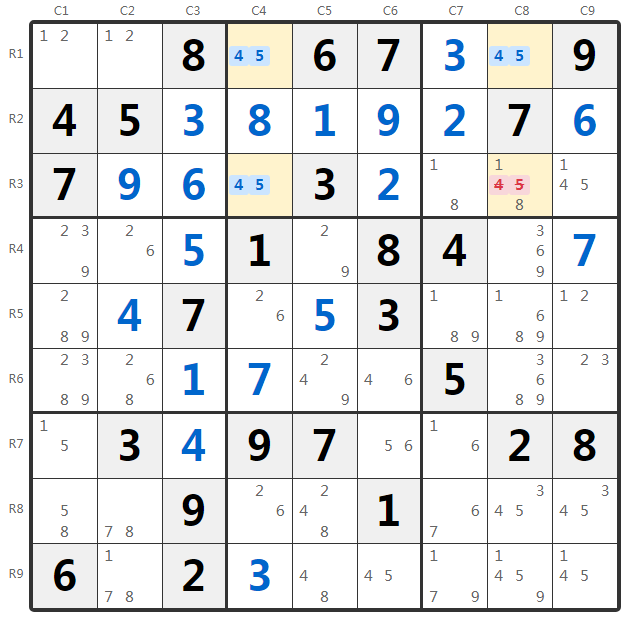 ユニーク矩形Type 1例